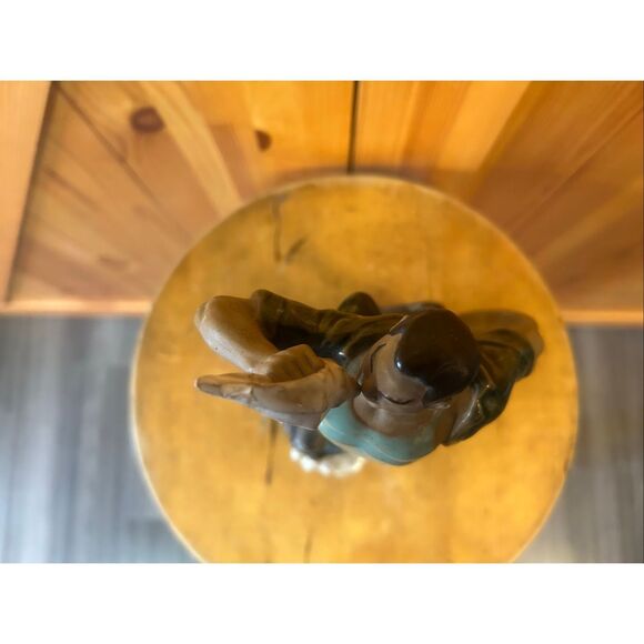 Vintage Cultural Revolution Chinese Ceramic Figurine Liao Hongbiao Propaganda (5 - Picture 5 of 10